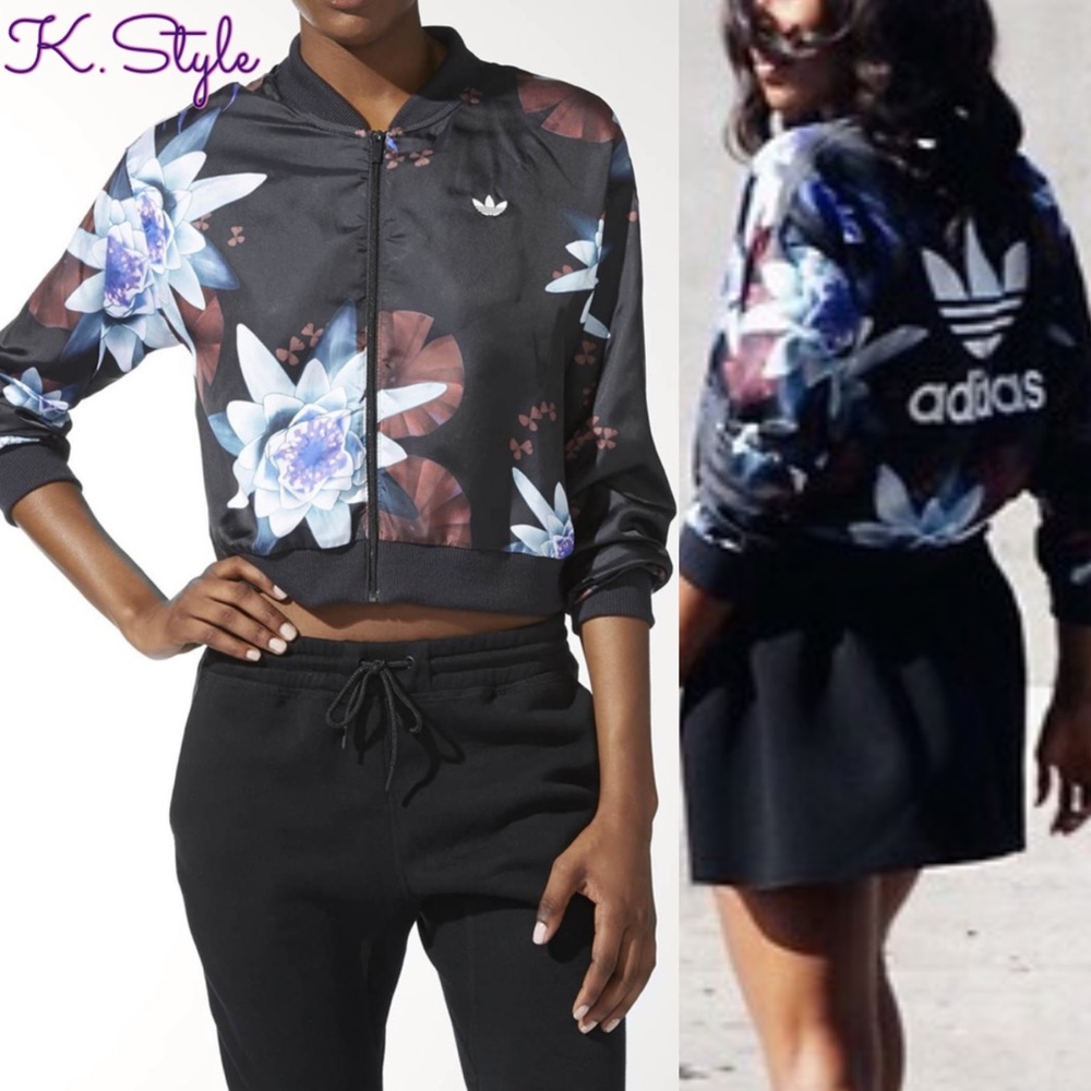Adidas Lotus Koi Bomber Jacket XS